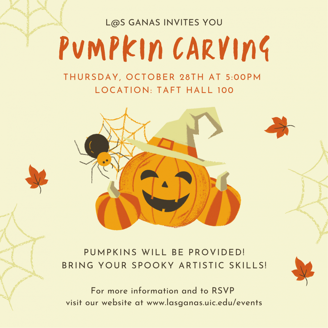 Pumpkin Carving Event Bring your Spooky Skills